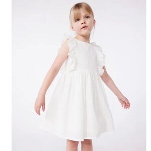 Petit Bateau Dress in broderie anglaise